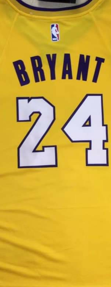 Kobe Bryant jersey **SOLD**